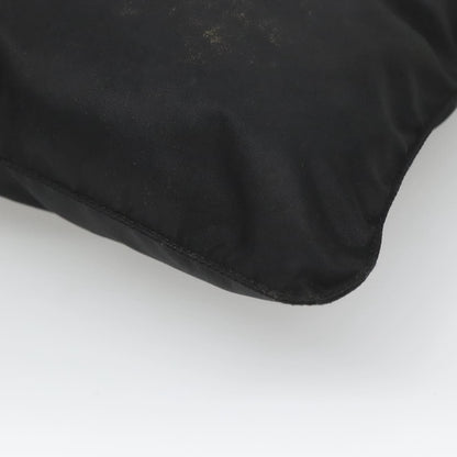 Prada Flat Messenger Bag Tessuto, BLACK, NYLON, Shoulder bag
