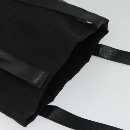 Bvlgari B.Zero1 Logomania Bag Canvas with Leather, BLACK, CANVAS, Tote bag