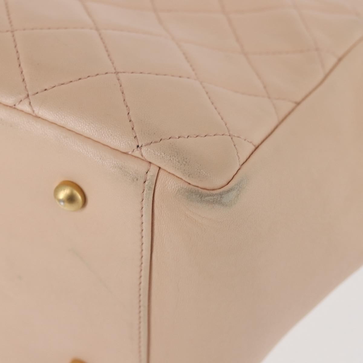 Chanel Petite Timeless Tote Quilted Calfskin, BEIGE, LEATHER, Tote bag