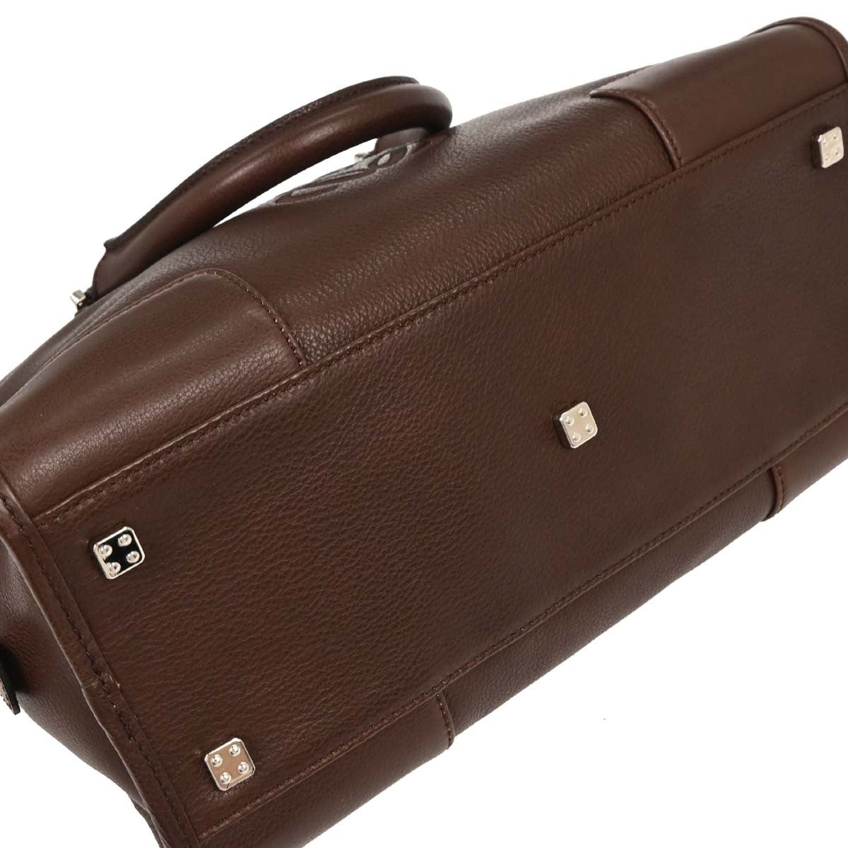 Loewe Amazona Bag Leather, BROWN, LEATHER, Handbag