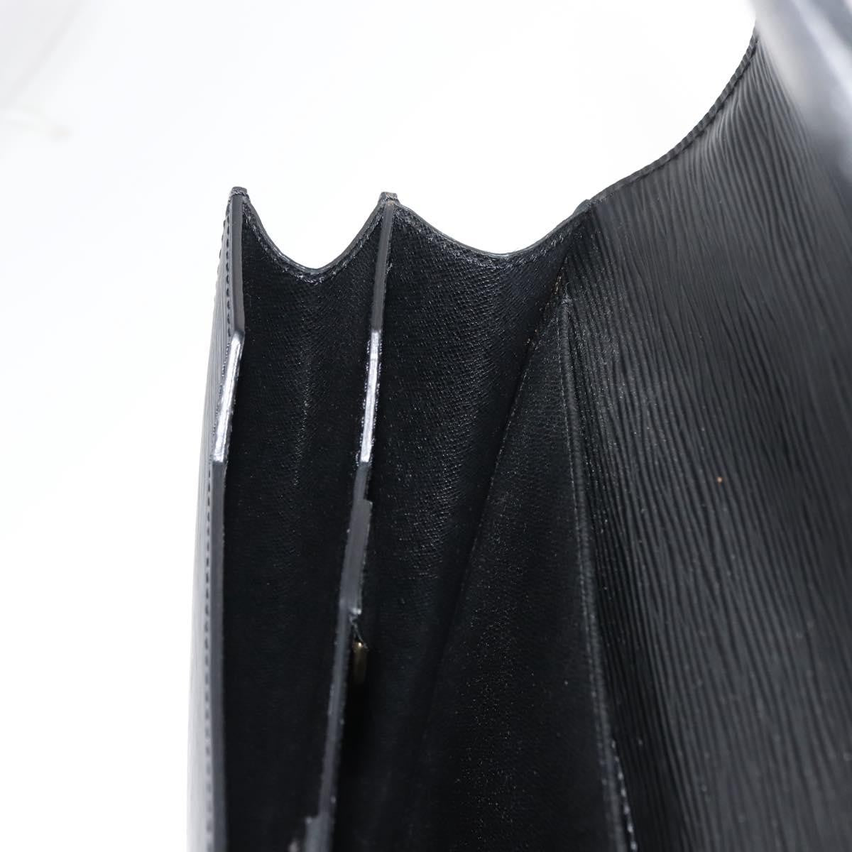 Louis Vuitton Serviette Conseiller Briefcase Epi Leather, BLACK, LEATHER, Briefcase