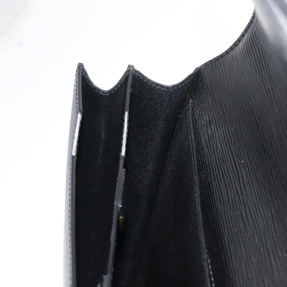 Louis Vuitton Serviette Conseiller Briefcase Epi Leather, BLACK, LEATHER, Briefcase