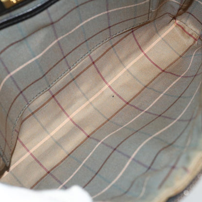 Burberry Zip Clutch Leather, BLACK, LEATHER, Clutche & pouche