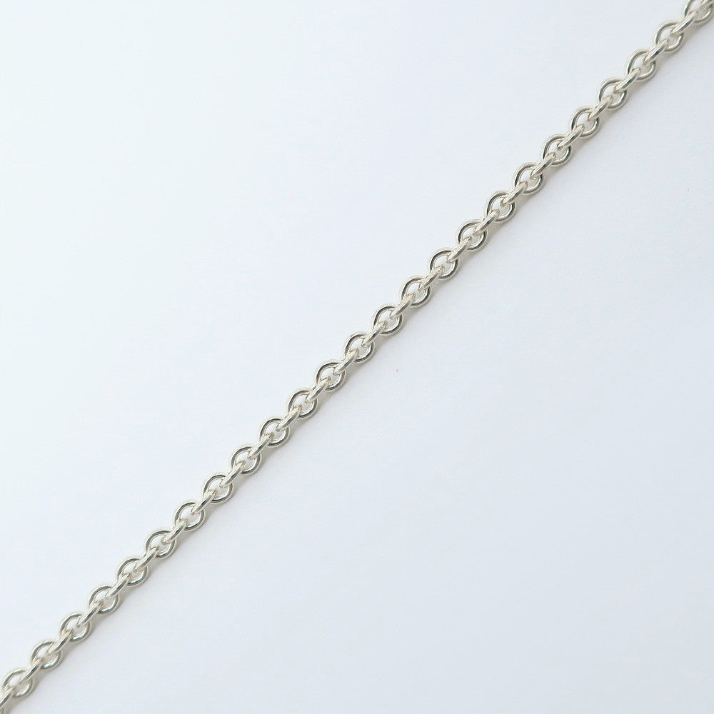 Tiffany & Co. Elsa Peretti Open Heart Pendant Necklace Sterling Silver, SILVER, SILVER, Necklace