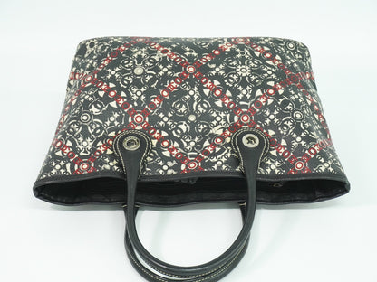 Chanel Optic Coco Tote Printed Coated Canvas with Caviar, MULTICOLOUR, CANVAS, Tote bag