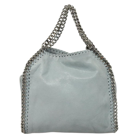 Stella McCartney Falabella Tote Suede, BLUE, SUEDE, Tote bag