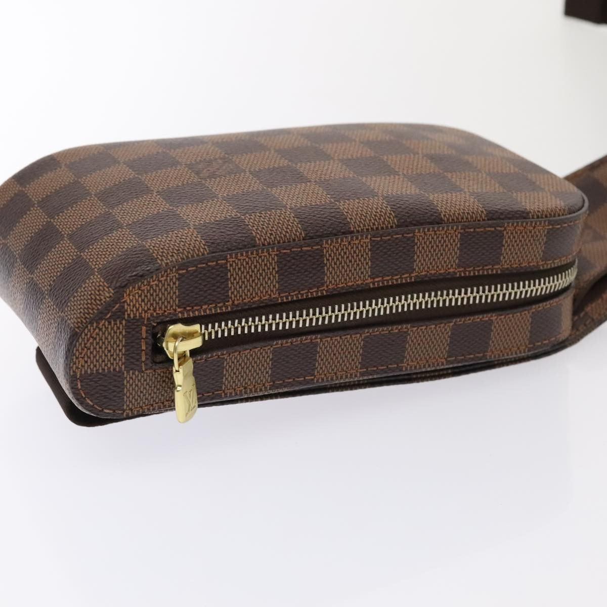 Louis Vuitton Geronimos Waist Bag Damier, BROWN, CANVAS, Shoulder bag