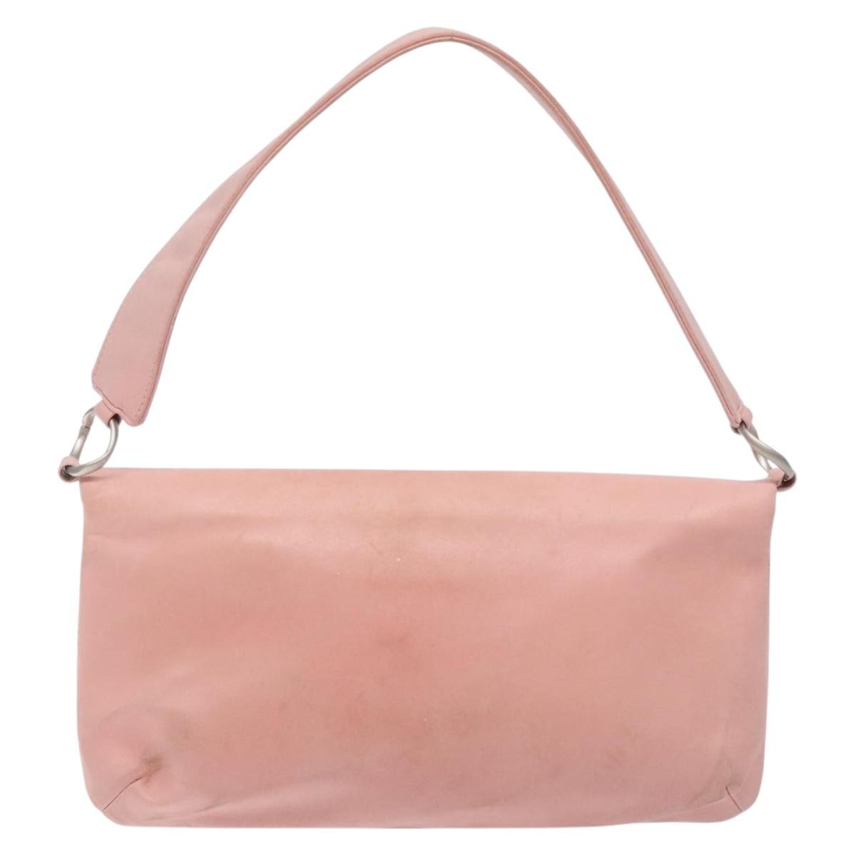 Chanel Giant Mademoiselle Lock Shoulder Bag Suede, PINK, SUEDE, Shoulder bag