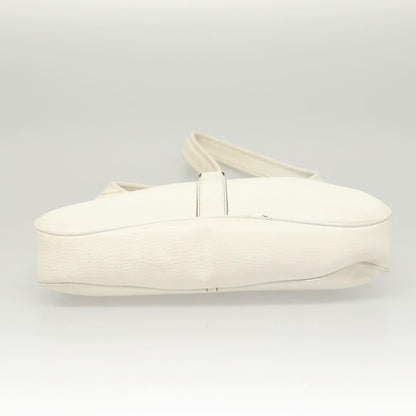 Salvatore Ferragamo Vintage Vara Hobo Leather, WHITE, LEATHER, Shoulder bag