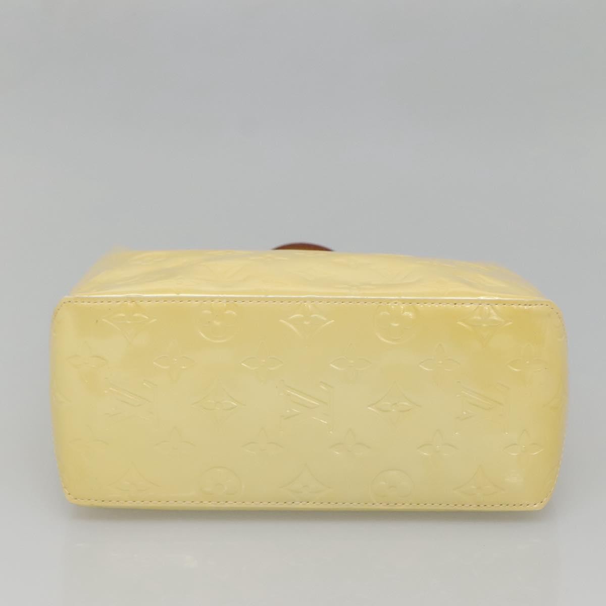Louis Vuitton Reade Handbag Monogram Vernis, ECRU, PATENT_LEATHER, Handbag
