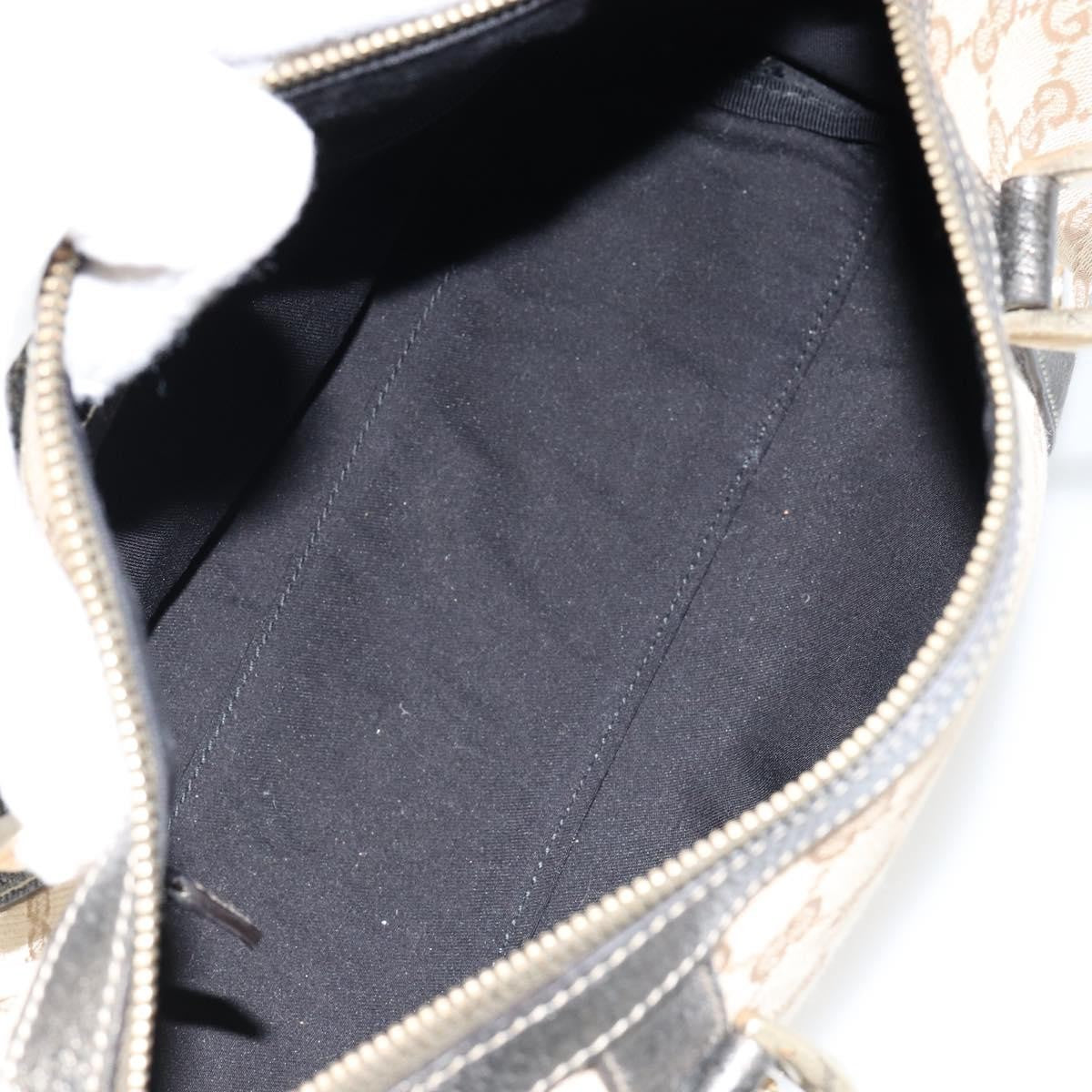 Gucci Abbey Boston Bag GG Canvas, BEIGE, CANVAS, Handbag