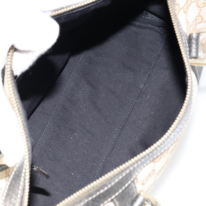 Gucci Abbey Boston Bag GG Canvas, BEIGE, CANVAS, Handbag