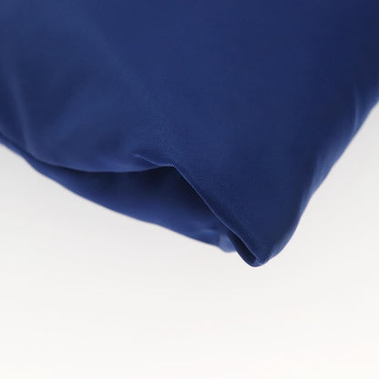 Prada Flat Messenger Tessuto with Leather, BLUE, NYLON, Shoulder bag