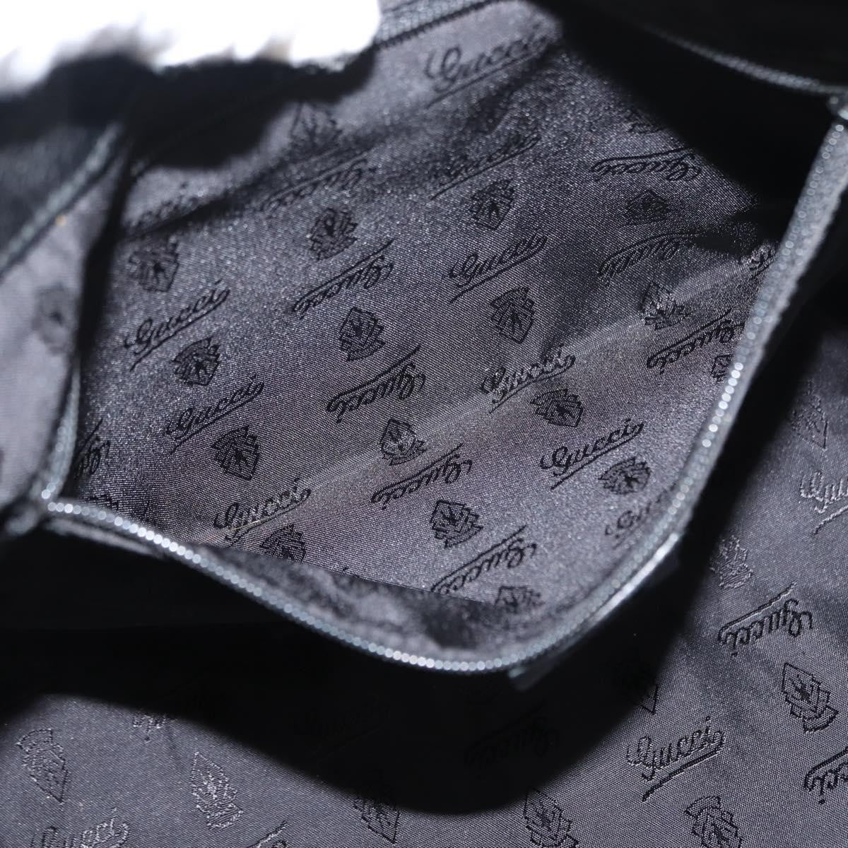 Gucci New Ladies Web Hobo Guccissima Leather, BLACK, LEATHER, Handbag