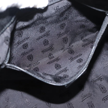 Gucci New Ladies Web Hobo Guccissima Leather, BLACK, LEATHER, Handbag