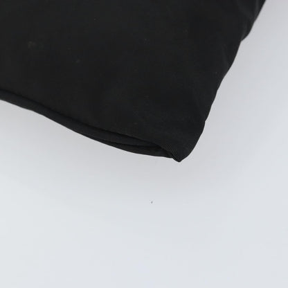 Prada Flat Messenger Bag Tessuto, BLACK, NYLON, Shoulder bag