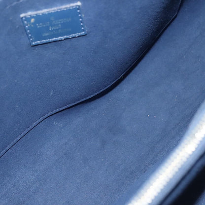 Louis Vuitton Marly Handbag Epi Leather, NAVY, LEATHER, Handbag