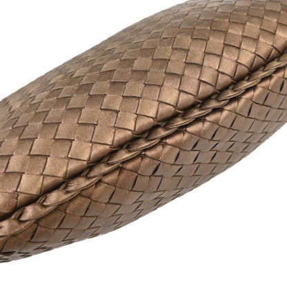 Bottega Veneta Intrecciato Handbag Leather, Metallic, Leather, Handbag