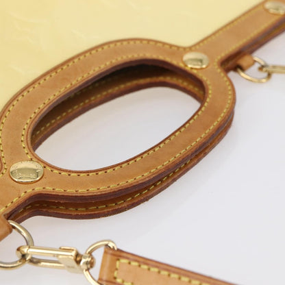 Louis Vuitton Roxbury Drive Handbag Monogram Vernis, BEIGE, PATENT_LEATHER, Handbag