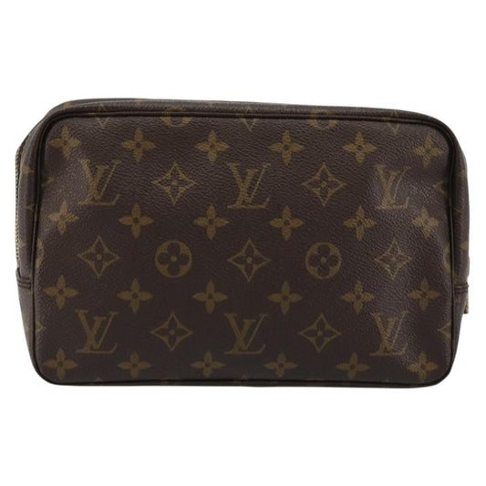 Louis Vuitton Trousse Toiletry Pouch Monogram Canvas, Brown, Canvas, Toiletry Case