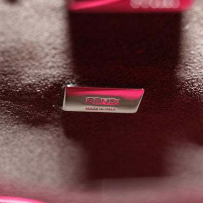 Fendi Peekaboo Bag Leather, PINK, LEATHER, Handbag