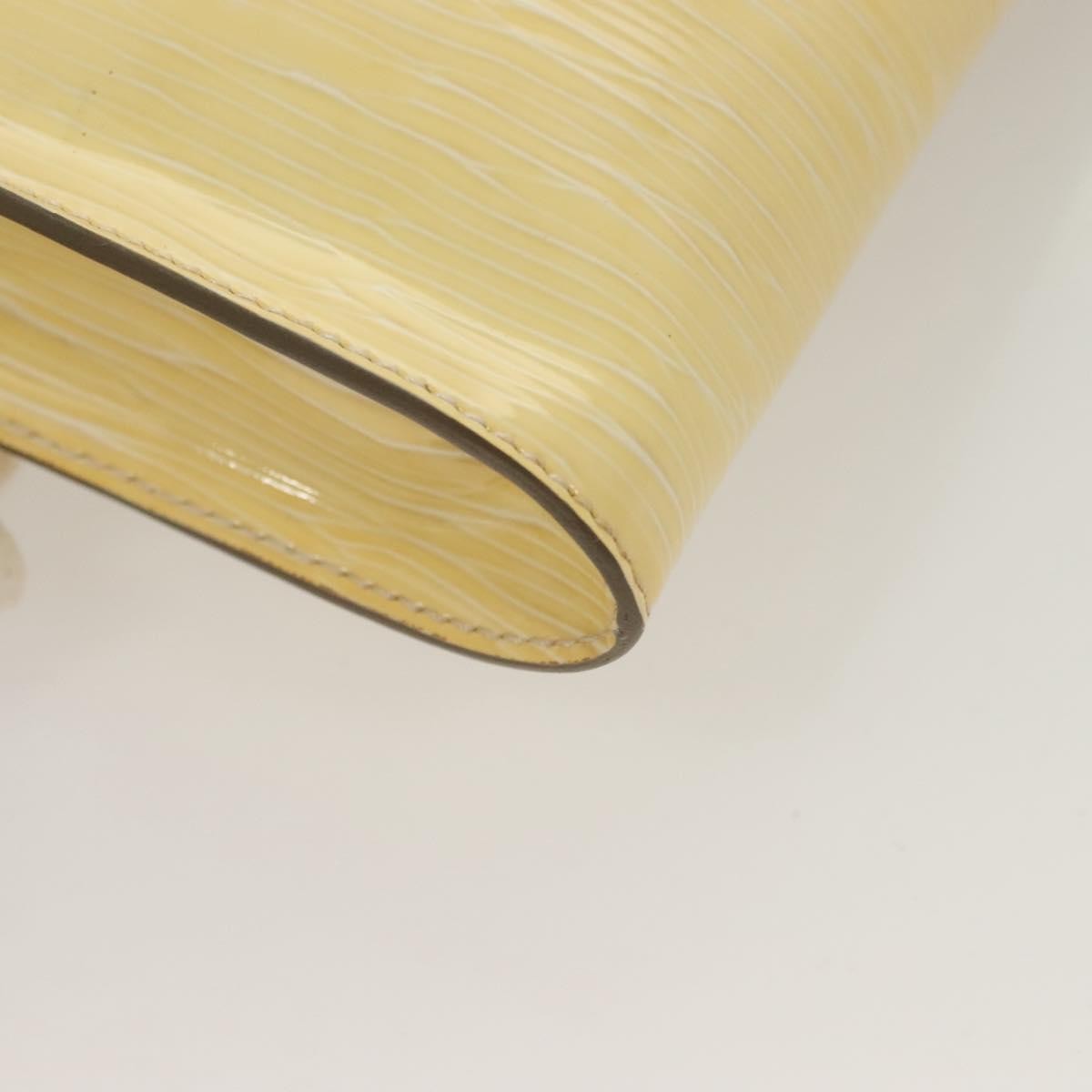 Salvatore Ferragamo Vala Shoulder Bag Patent Leather, YELLOW, PATENT_LEATHER, Shoulder bag