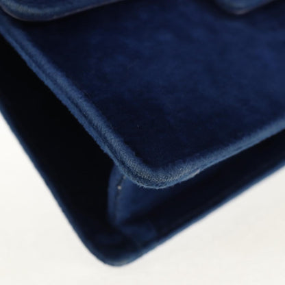 Gucci G Broadway Shoulder Bag Velvet with Crystals, BLUE, VELVET, Shoulder bag