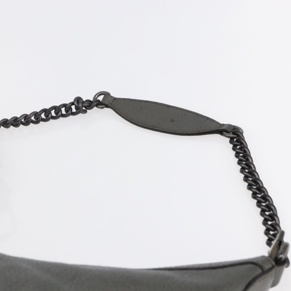 Gucci Soho Chain Hobo Leather, SILVER, LEATHER, Shoulder bag