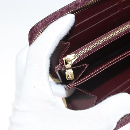 Louis Vuitton Zippy Wallet NM Damier, RED, CANVAS, Wallets