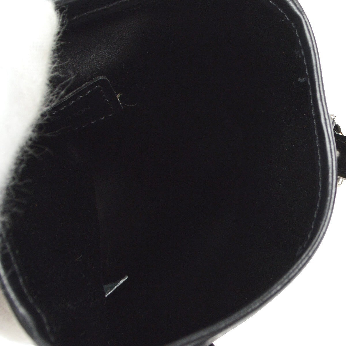 Louis Vuitton Bucket Bag Monogram Satin, BLACK, SATIN, Shoulder bag