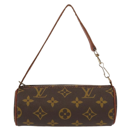 Louis Vuitton Papillon Pochette Monogram Canvas, BROWN, CANVAS, Clutche & pouche