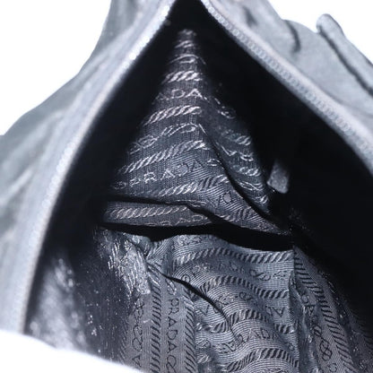 Prada Buckle Messenger Bag Tessuto, BLACK, NYLON, Crossbody bag