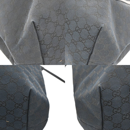 Gucci Vintage tote GG Canvas, BLACK, CANVAS, Tote bag