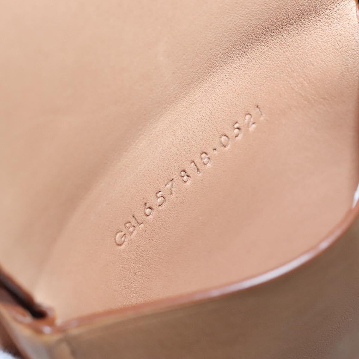 Saint Laurent Le K Chain Crossbody Bag Leather, BEIGE, LEATHER, Crossbody bag