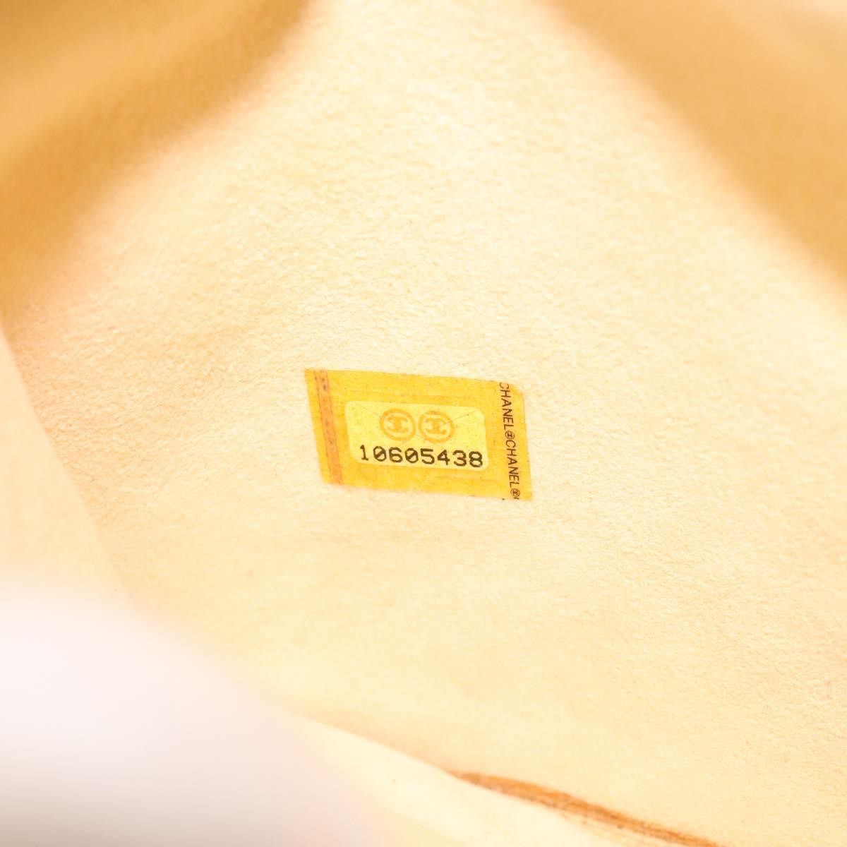 Chanel CC No.5 Shopping Tote Perforated Patent, ORANGE, PATENT_LEATHER, Handbag