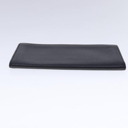 Louis Vuitton Porte Cartes Wallet Taiga Leather, BLACK, LEATHER, Wallets