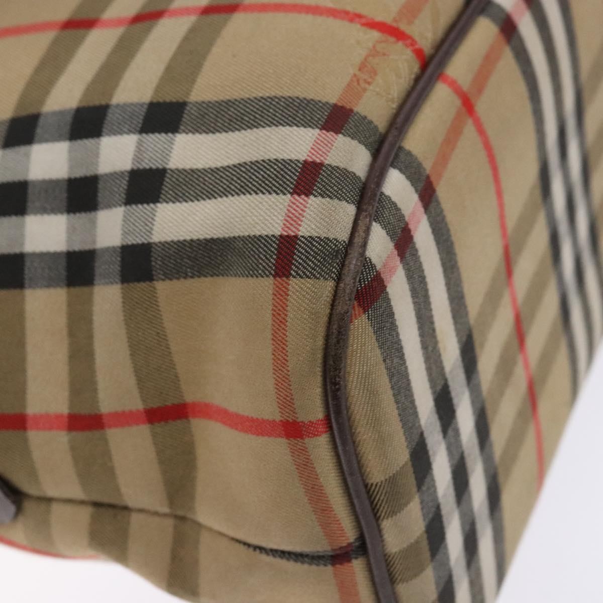 Burberry Nova Check Handbag Nova Check Canvas, BEIGE, CANVAS, Handbag