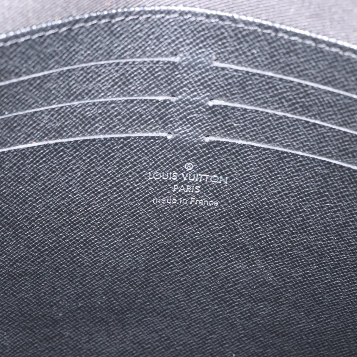 Louis Vuitton Pochette Voyage Monogram Eclipse Canvas, GRAY, CANVAS, Clutche & pouche