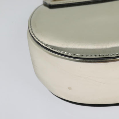 Chloe Drew Shoulder Bag Leather, SILVER, LEATHER, Shoulder bag