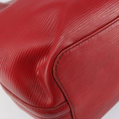 Louis Vuitton Mandara Handbag Epi Leather, RED, LEATHER, Shoulder bag