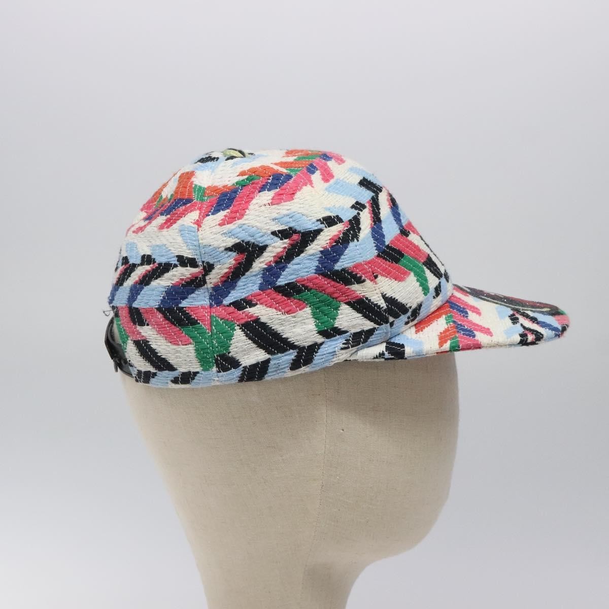 Chanel Airlines Baseball Cap Cotton, MULTICOLOUR, COTTON, Head accessory