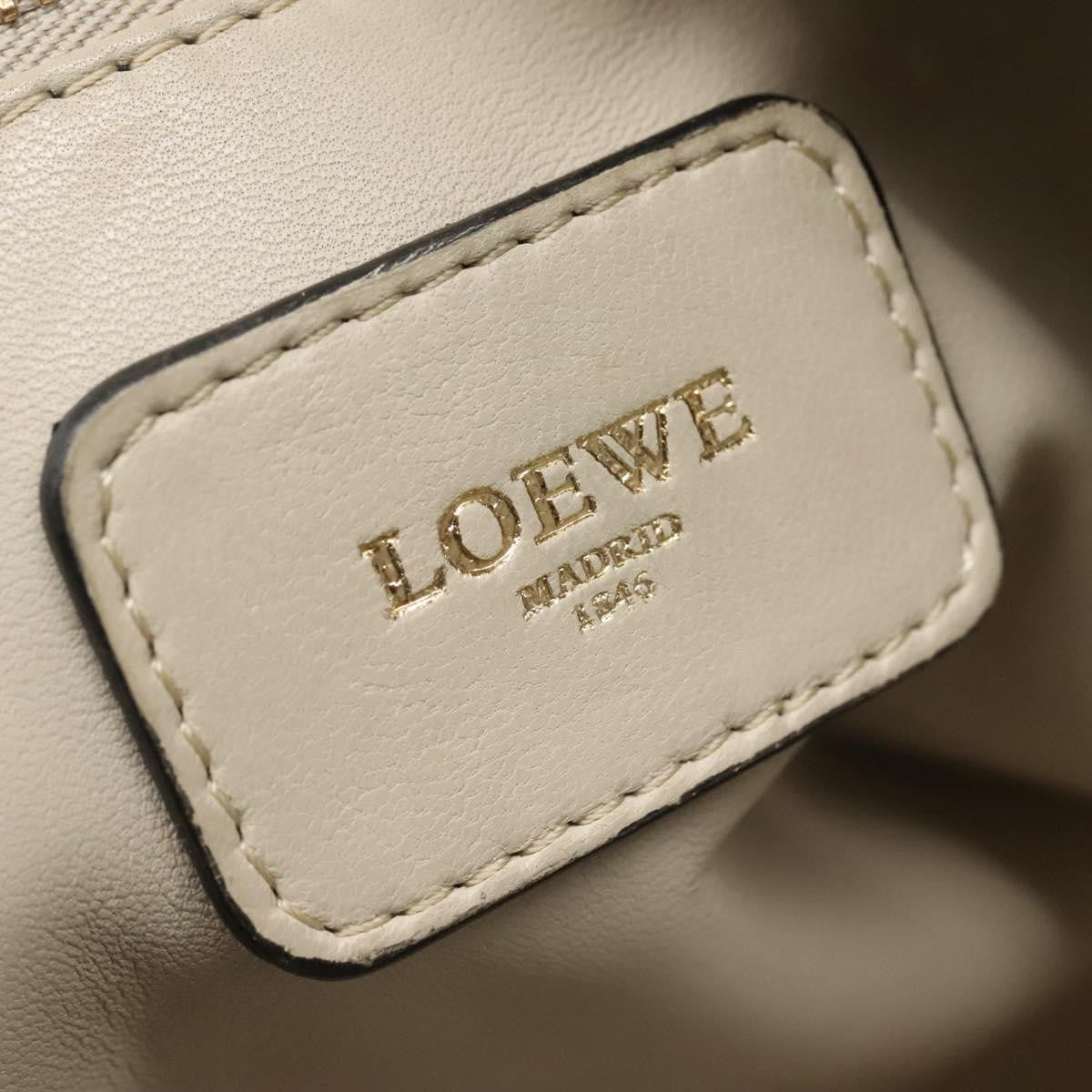 Loewe Amazona Bag Leather, BEIGE, LEATHER, Handbag