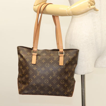 Louis Vuitton Cabas Piano Monogram Canvas, BROWN, CANVAS, Tote bag