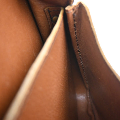 Louis Vuitton Cartouchiere Handbag Monogram Canvas, BROWN, CANVAS, Shoulder bag