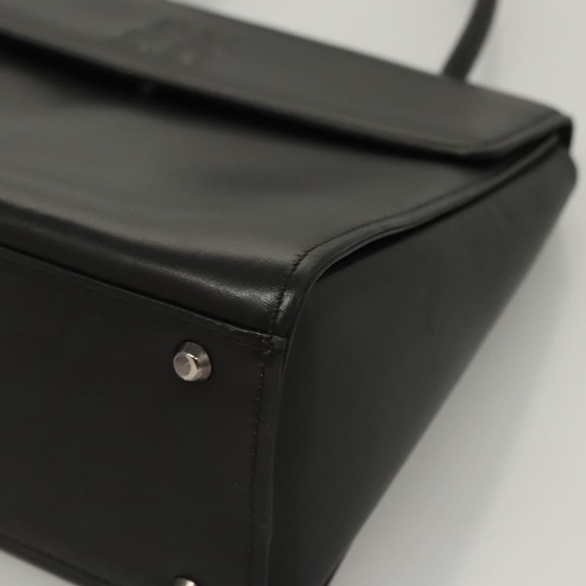 Givenchy Vintage 4G handbag Leather, BLACK, LEATHER, Handbag