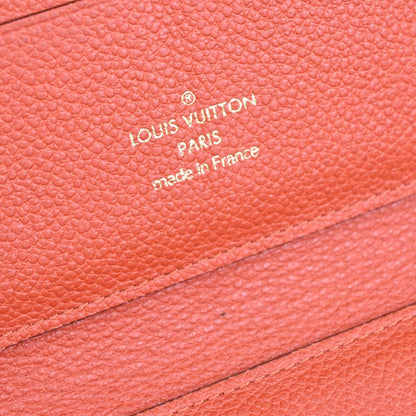 Louis Vuitton Secret Wallet Monogram Empreinte Leather, RED, LEATHER, Wallets