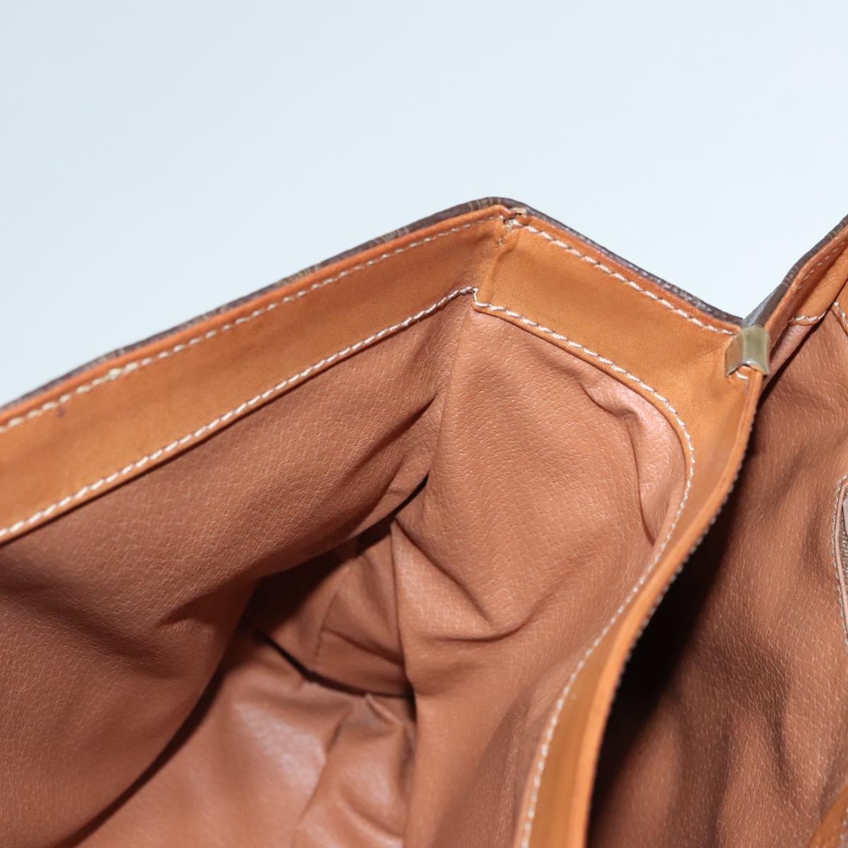 Celine Triomphe vintage handbag Macadam canvas, BROWN, CANVAS, Handbag