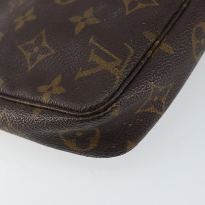 Louis Vuitton Pochette Accessoires NM Monogram Canvas, BROWN, CANVAS, Clutche & pouche