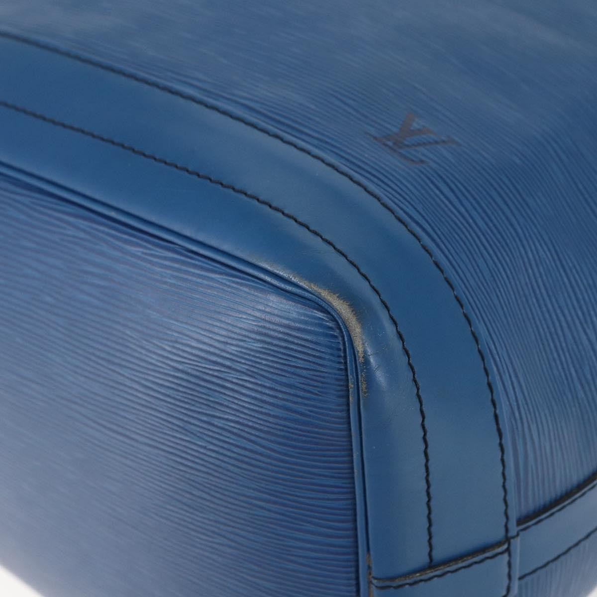 Louis Vuitton Noe Handbag Epi Leather, BLUE, LEATHER, Shoulder bag