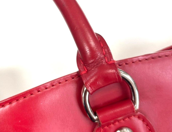 Louis Vuitton Passy Tote Epi Leather, RED, LEATHER, Tote bag